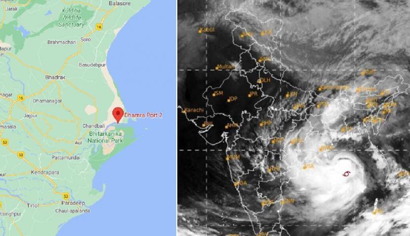 यास चक्रीवादळ काही तासातच पूर्व किनारपट्टीवर धडकणार