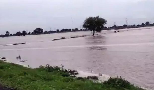 अमरावतीत ढगफुटीसदृश्य पाऊस, पुराच्या पाण्यात काका-पुतण्या गेले वाहून