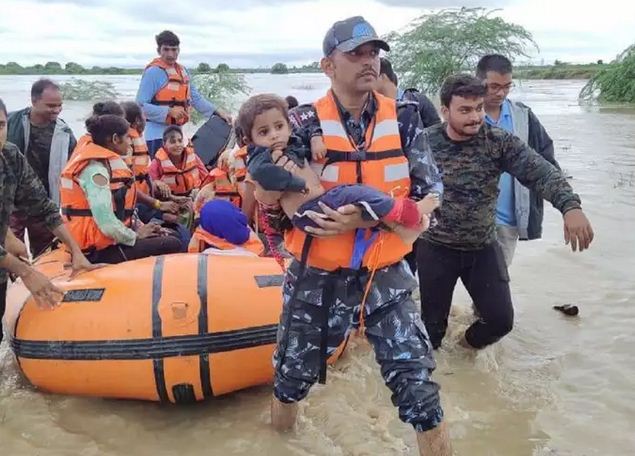 मध्यप्रदेशात पूरस्थिती नियंत्रणाबाहेर, २२ गावे पाण्याखाली