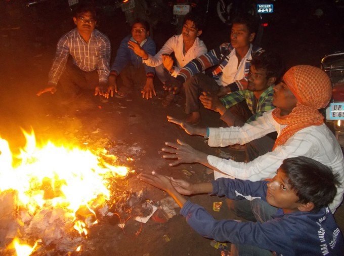 थंडीच्या लाटेने विदर्भ गारठला